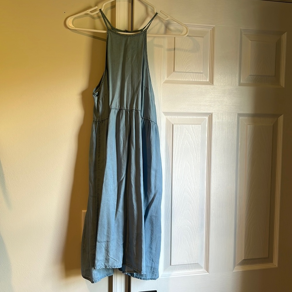 Chambray jean dress